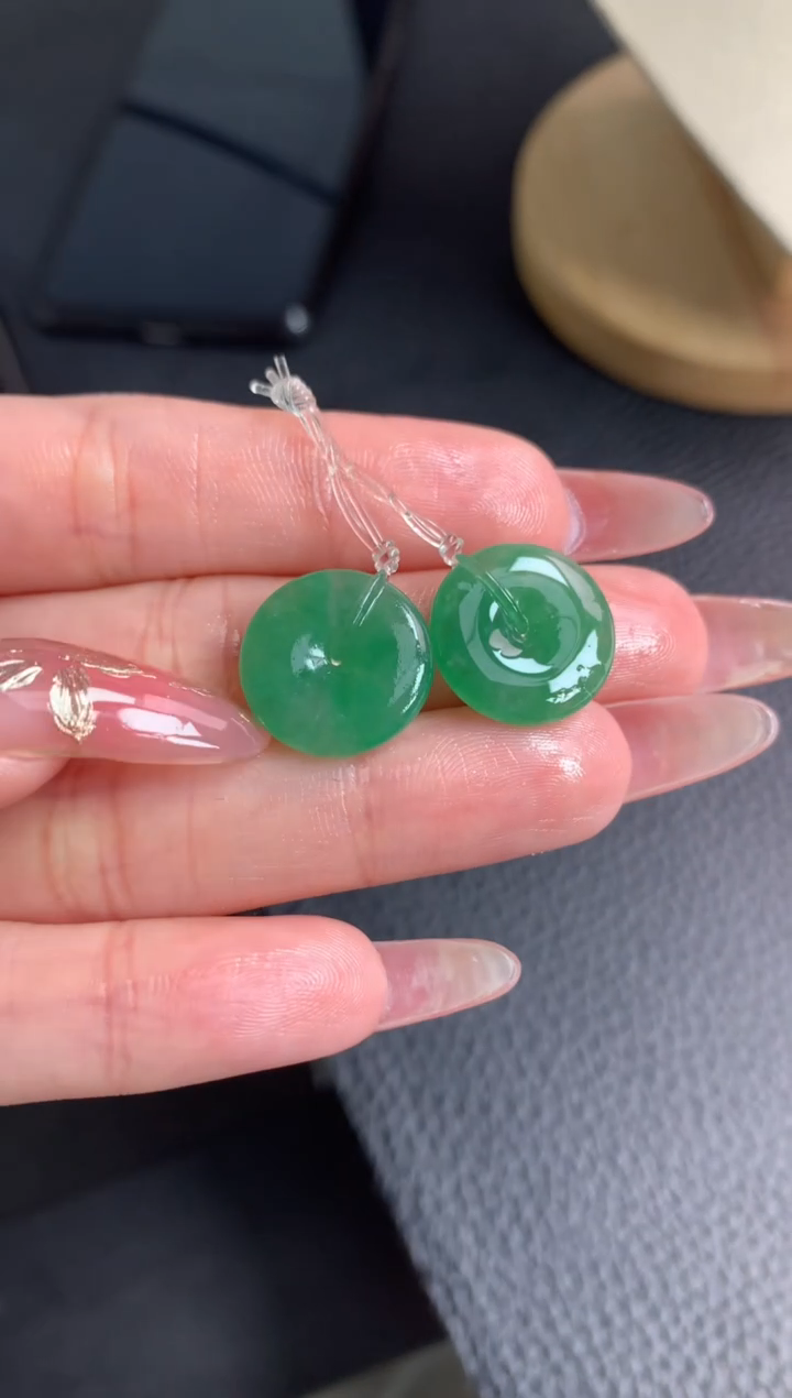 【闪购商品】定制翡翠未镶嵌扣子