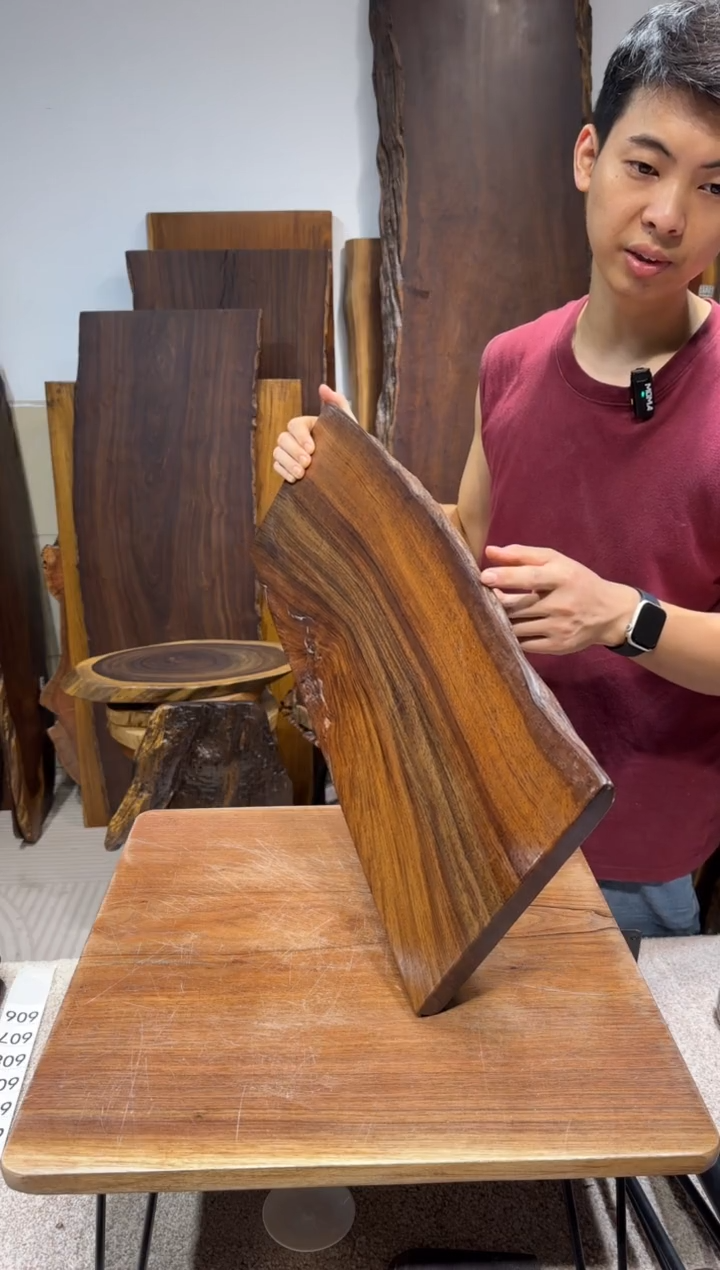 风车木（黑檀木）尺寸72*26*2.3编号575