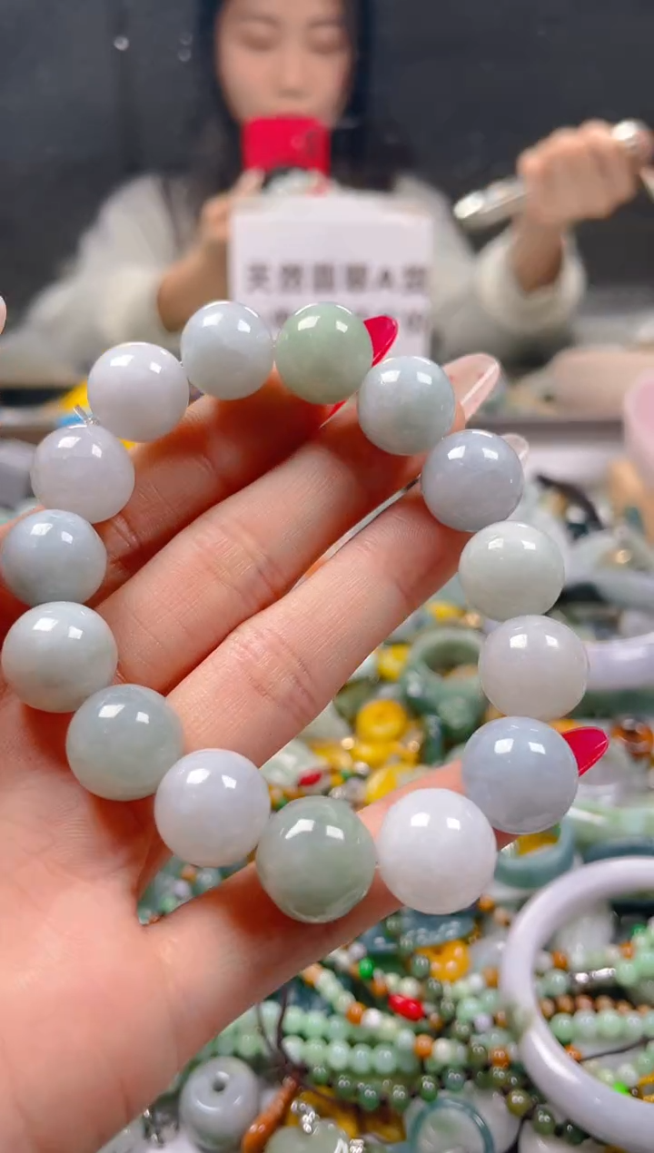 【闪购商品】翡翠颈饰未镶嵌13MM/E/翡翠A货一图一物