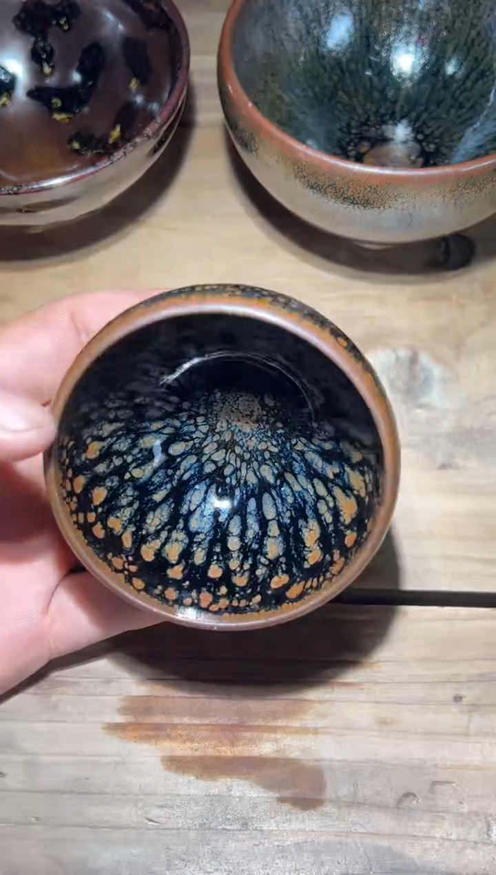 茶盏老木头精选柴烧370