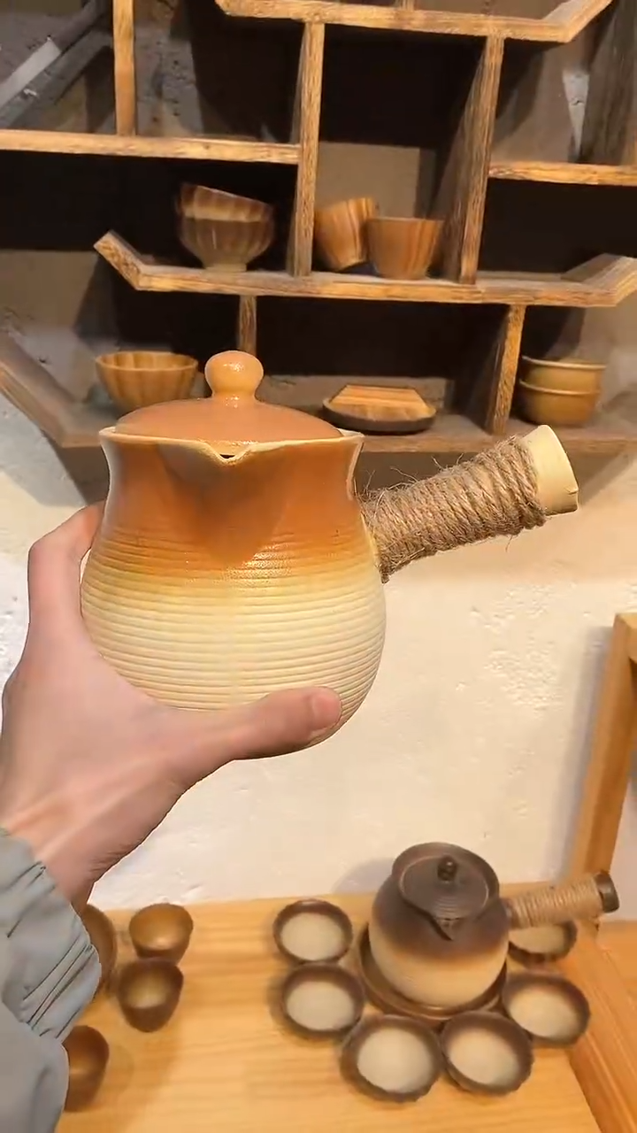 【闪购商品】1000ml美人罐罐壶+陶瓷盖