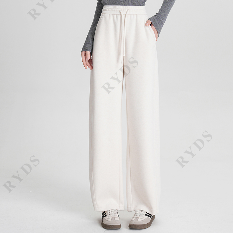 【JIAYI】暖冬优雅显瘦醋酸羊毛混纺香蕉裤k7551