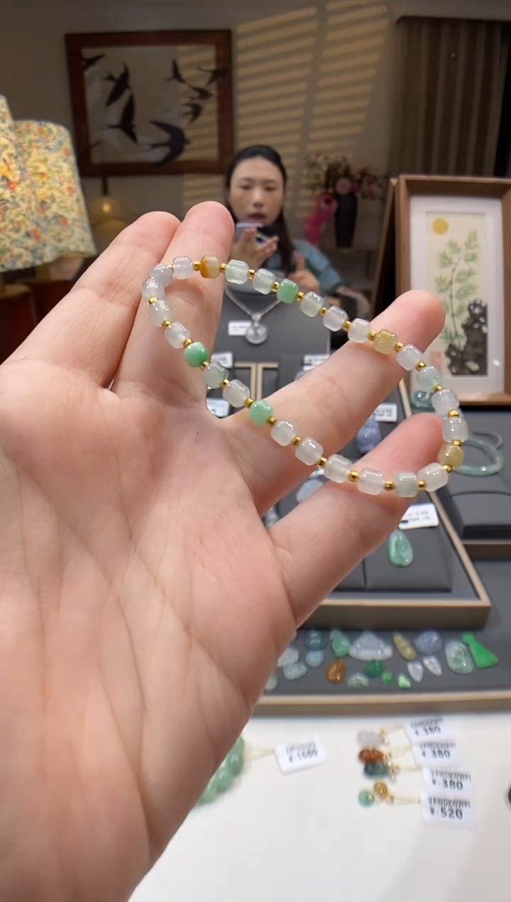 【闪购商品】翡翠手串未镶嵌手串