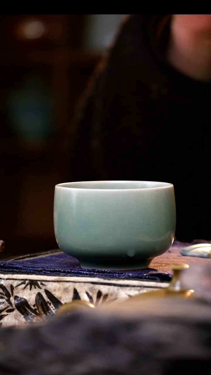 【闪购商品】020已开片钧瓷茶器神垕钧窑