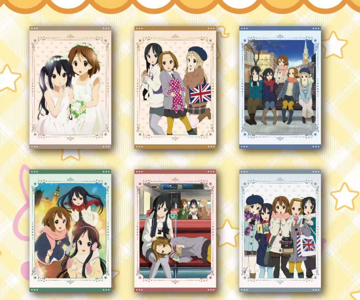 【轻音少女】K-ON!THEMOVIE 旅途纪念相卡 盲抽