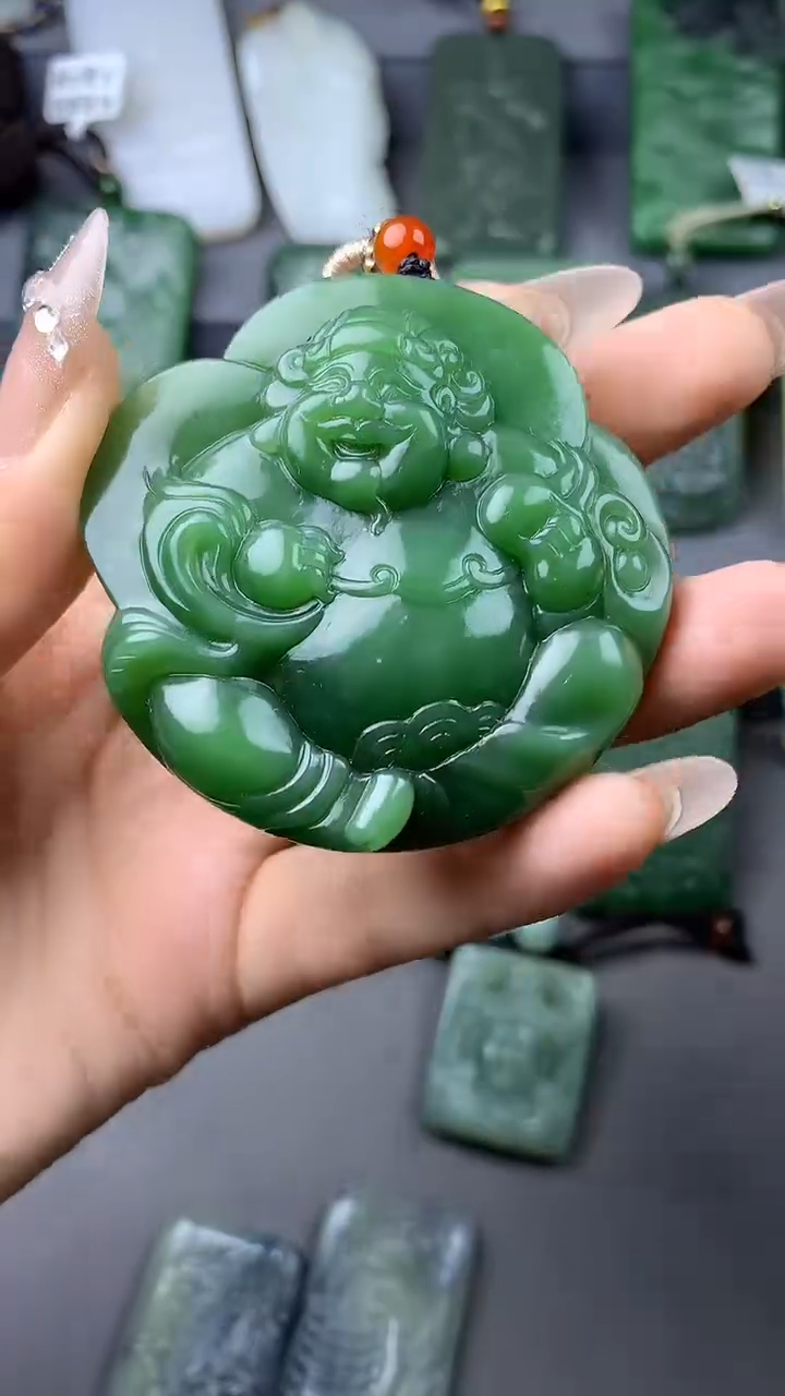 【闪购商品】定制和田玉挂件拍一发一不退不换