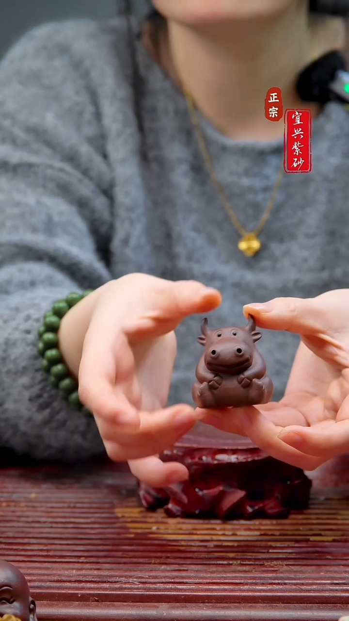 紫砂茶宠宜兴紫砂茶宠摆件