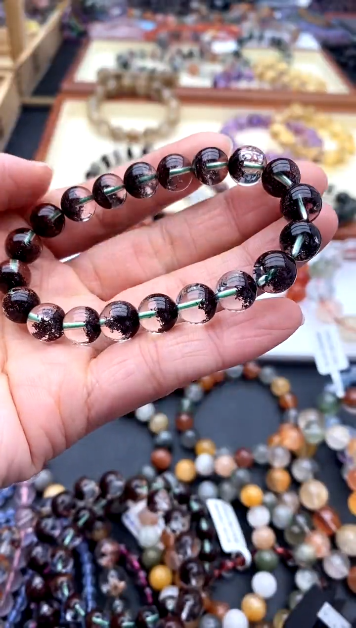 【闪购商品】水晶手链未镶嵌红幽灵9.7