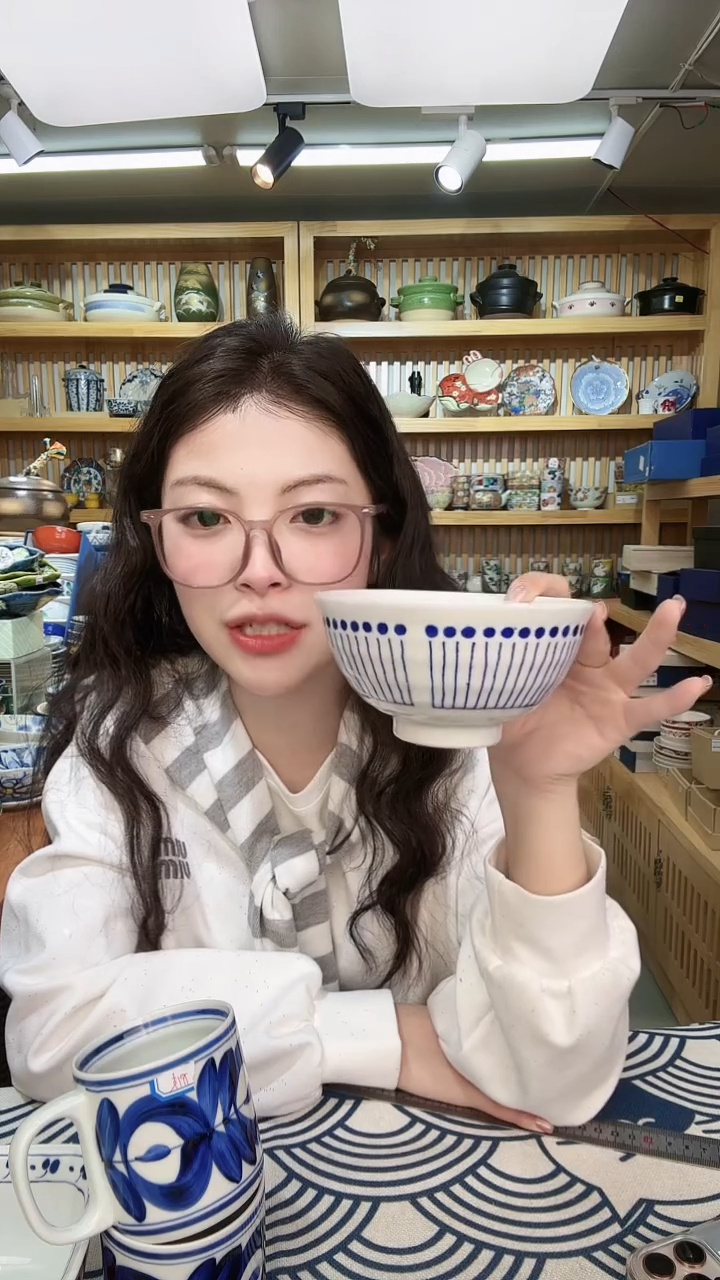 【闪购商品】盘苍十草12.5cm进口饭碗一个