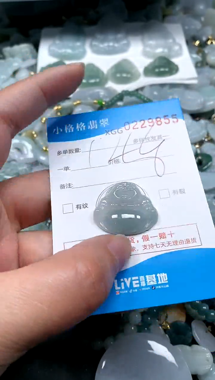 【闪购商品】翡翠颈饰未镶嵌闪购商品0229855