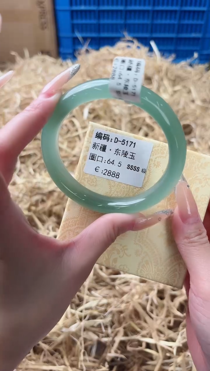 未镶嵌手镯石英质玉D-5171