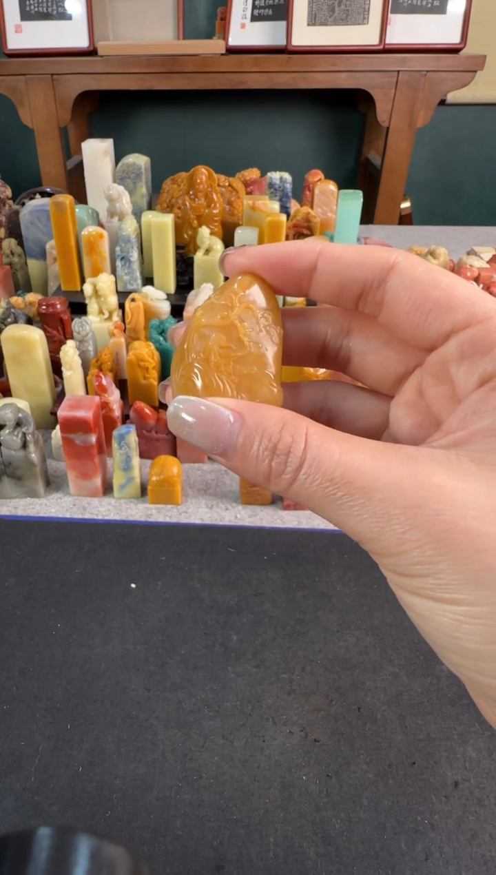 【闪购商品】青田石印石6525编号编号