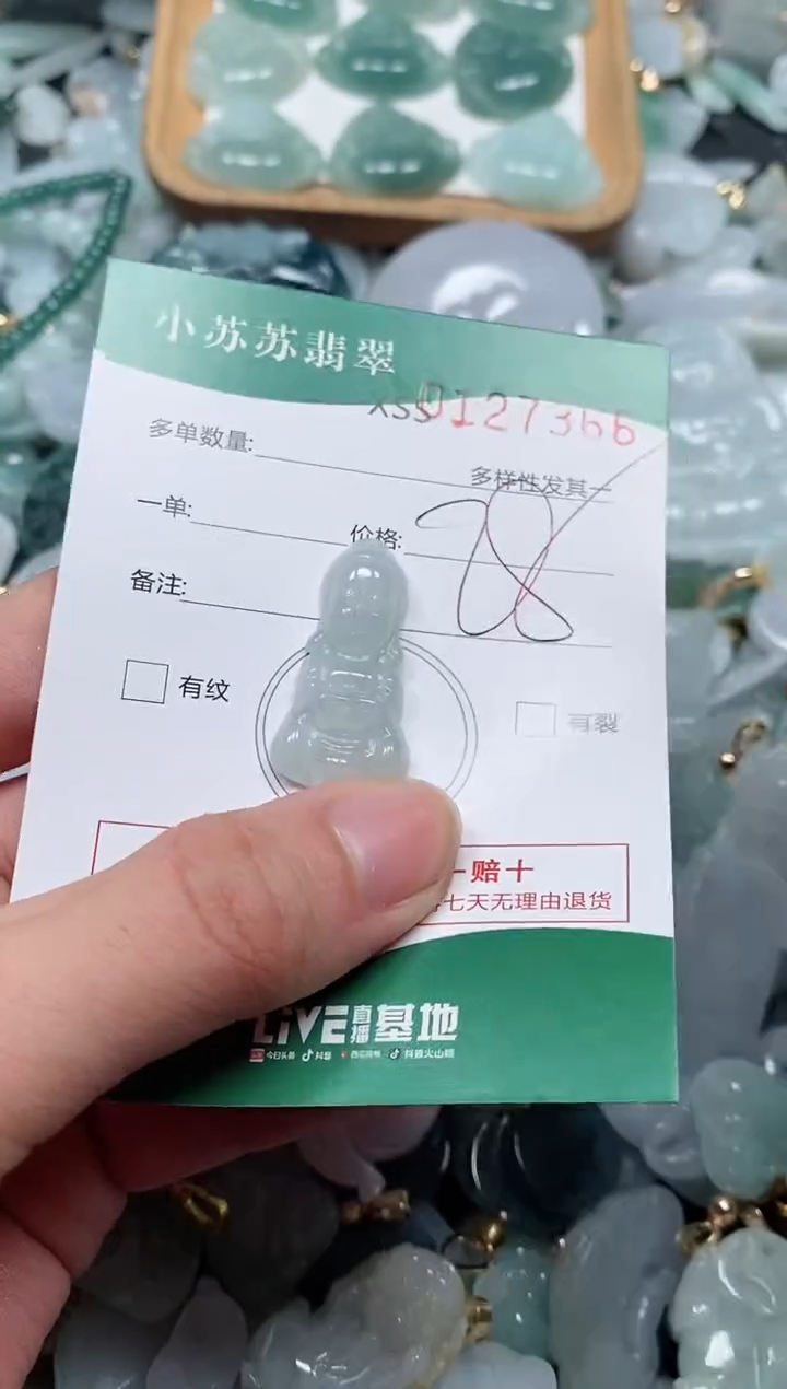 【闪购商品】翡翠颈饰未镶嵌闪购商品0127366