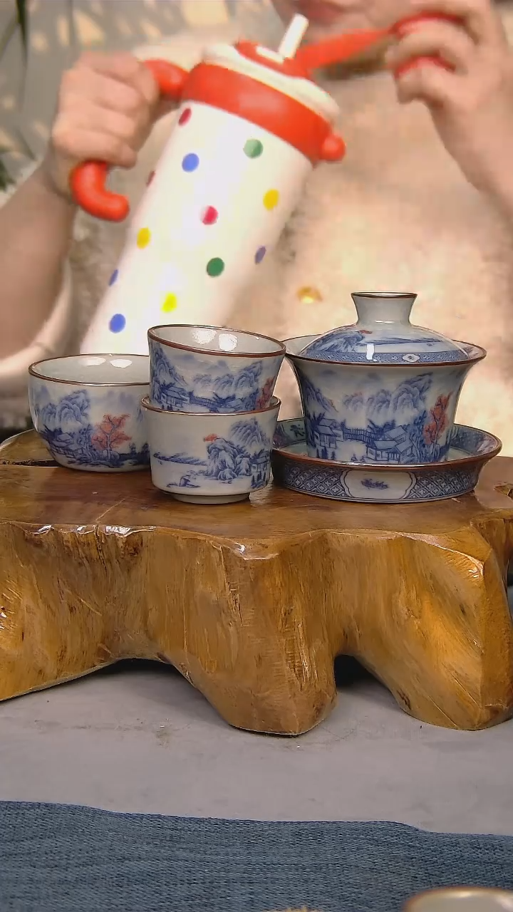 【闪购商品】简装家用款4件套 陶瓷家用茶具系列