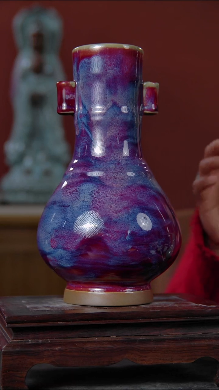 摆件大宋官窑 【贯耳瓶】