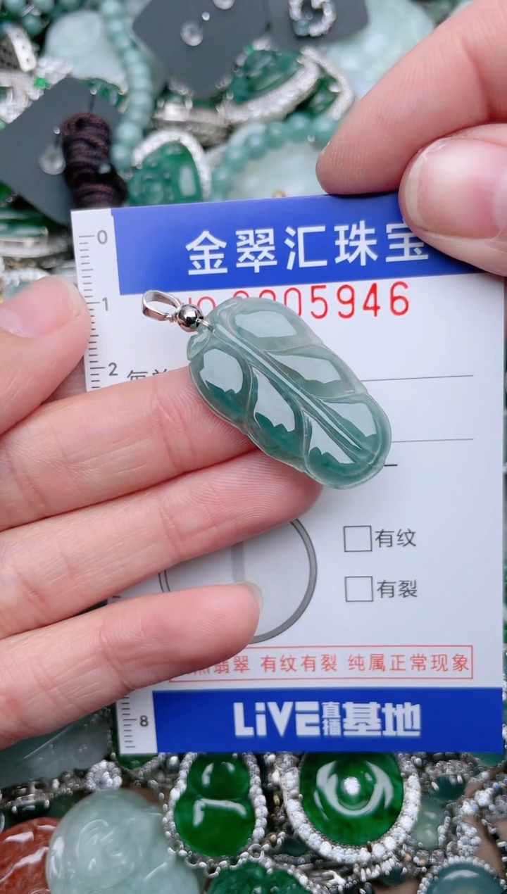 【闪购商品】翡翠颈饰未镶嵌5946.....