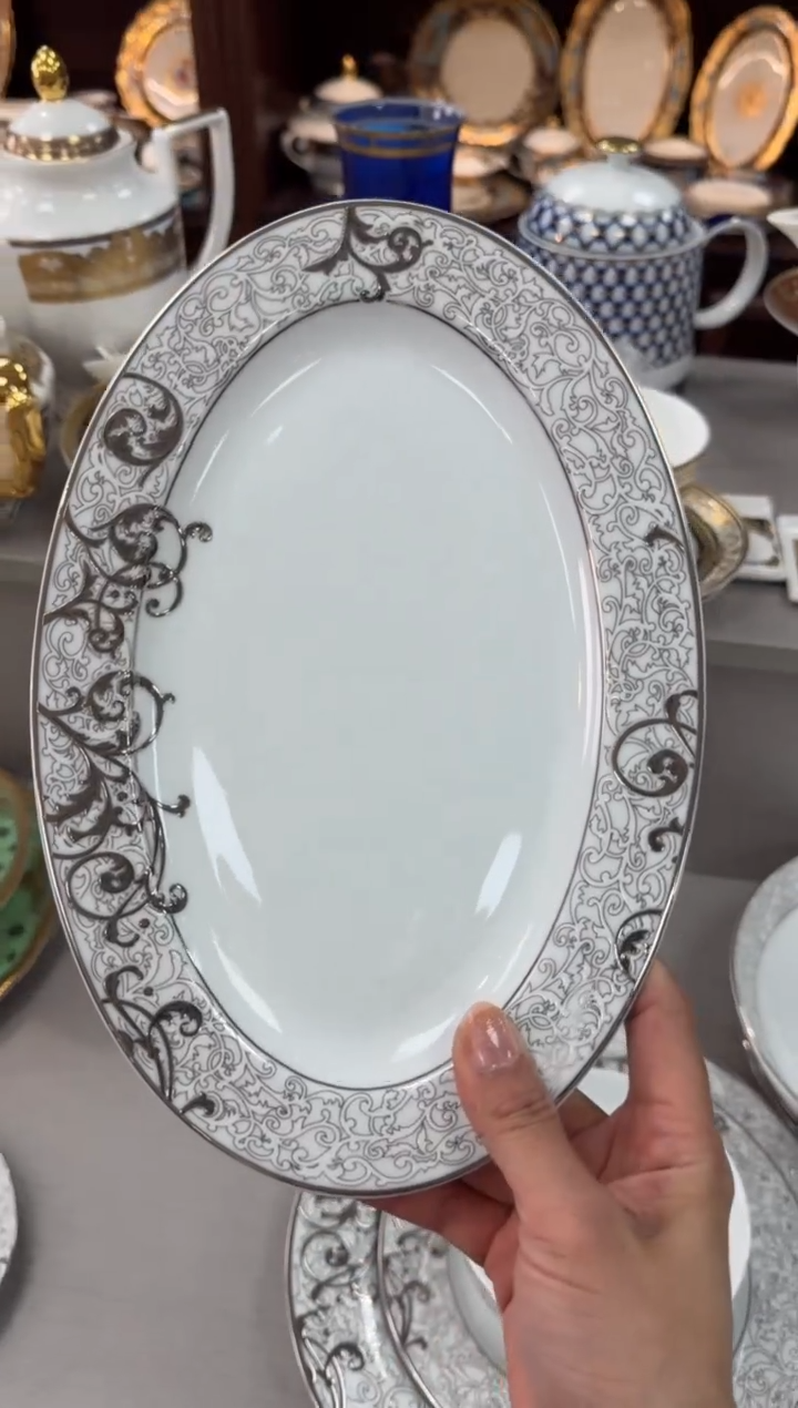 【闪购商品】瓷片9英寸鱼盘福利款