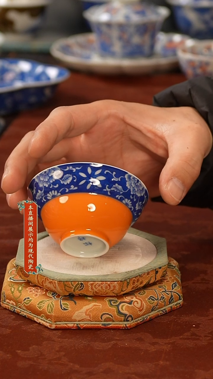 陶瓷景德镇手工手绘美器123
