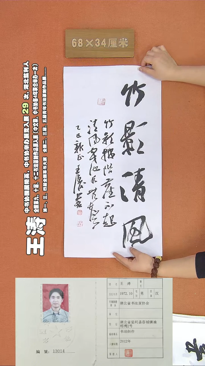 【闪购商品】书法255王涛书法作品