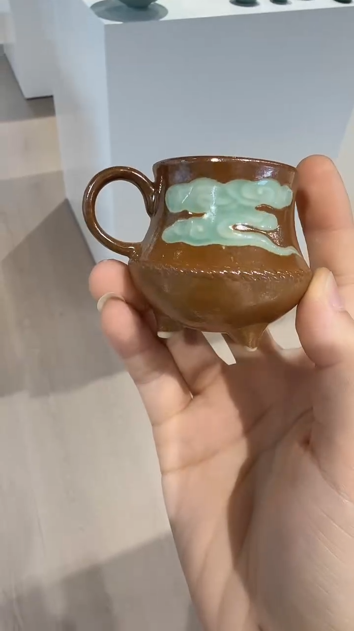 青瓷手工茶器包邮
