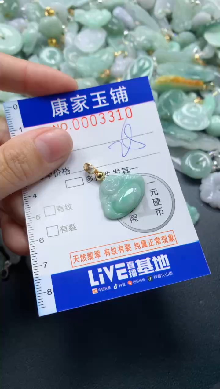 颈饰未镶嵌翡翠3310