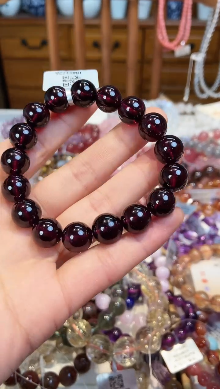 【闪购商品】石榴石手串未镶嵌手串