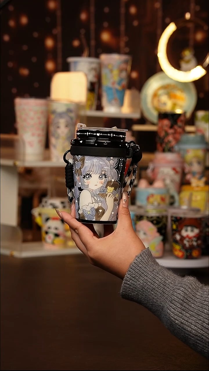 （玉泥）景德镇手工手绘文创陶瓷杯