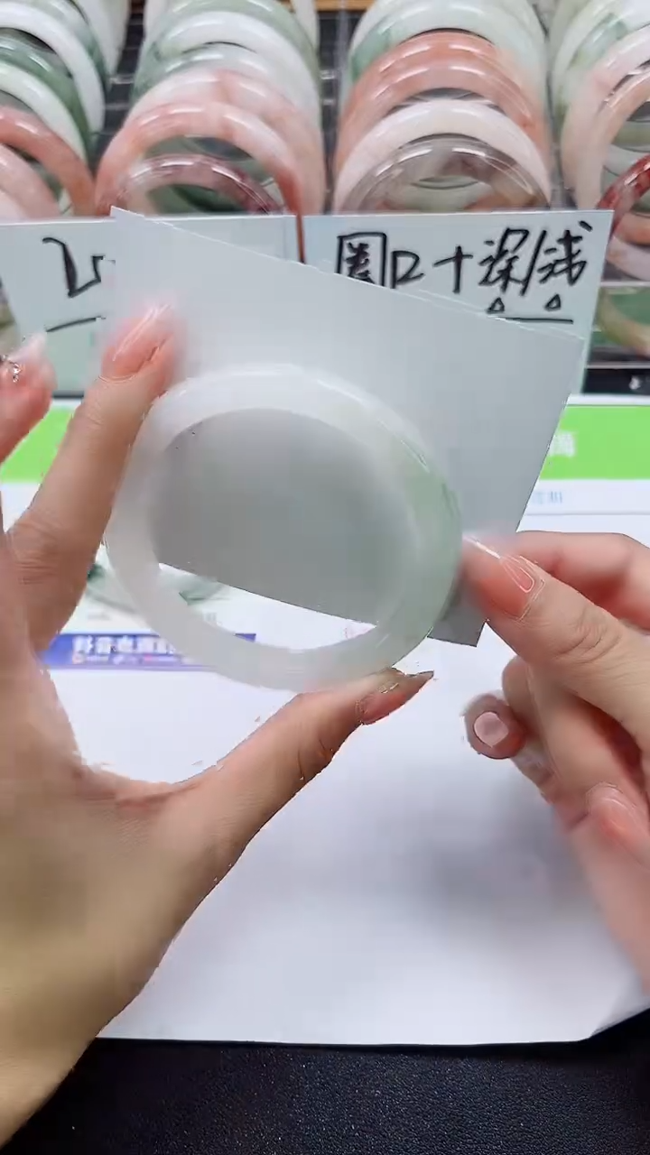 【闪购商品】石英质玉手镯合金A106-57/59