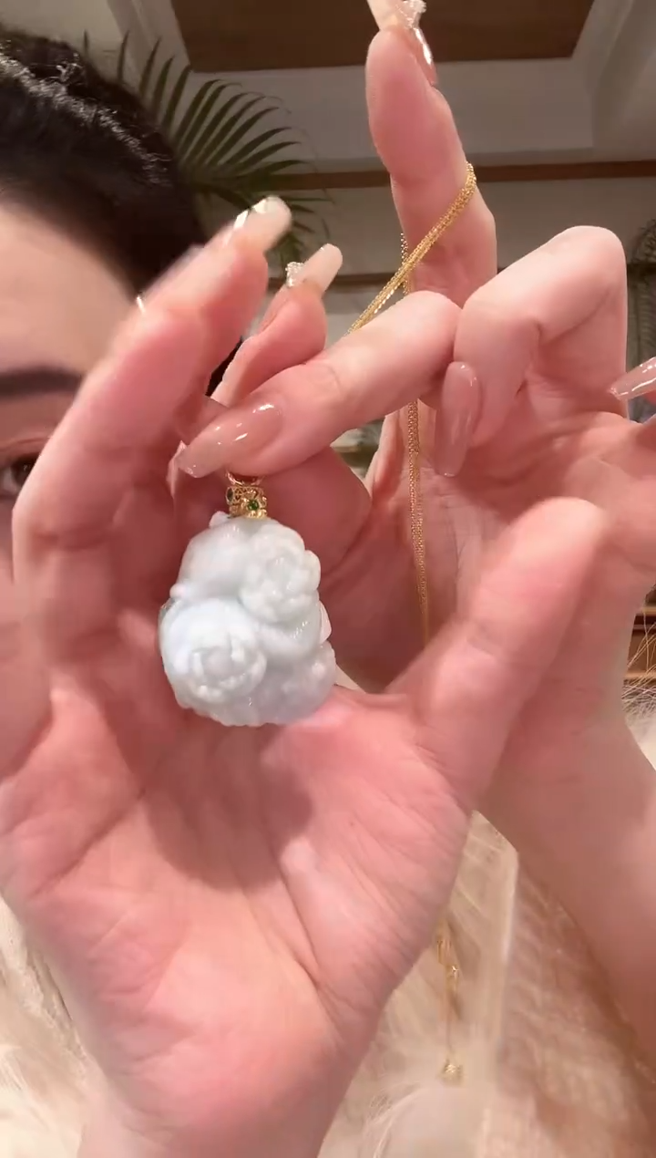 【闪购商品】翡翠颈饰未镶嵌国风