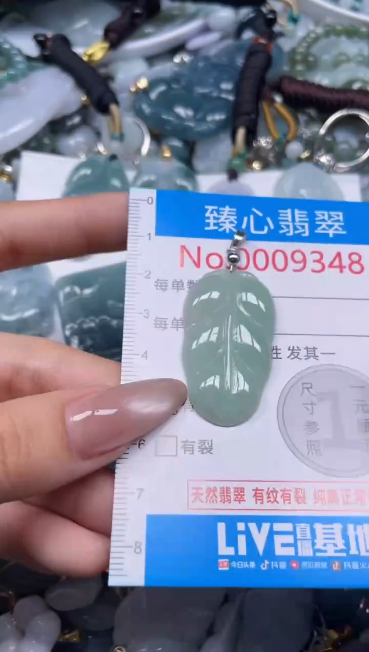 颈饰未镶嵌翡翠9348