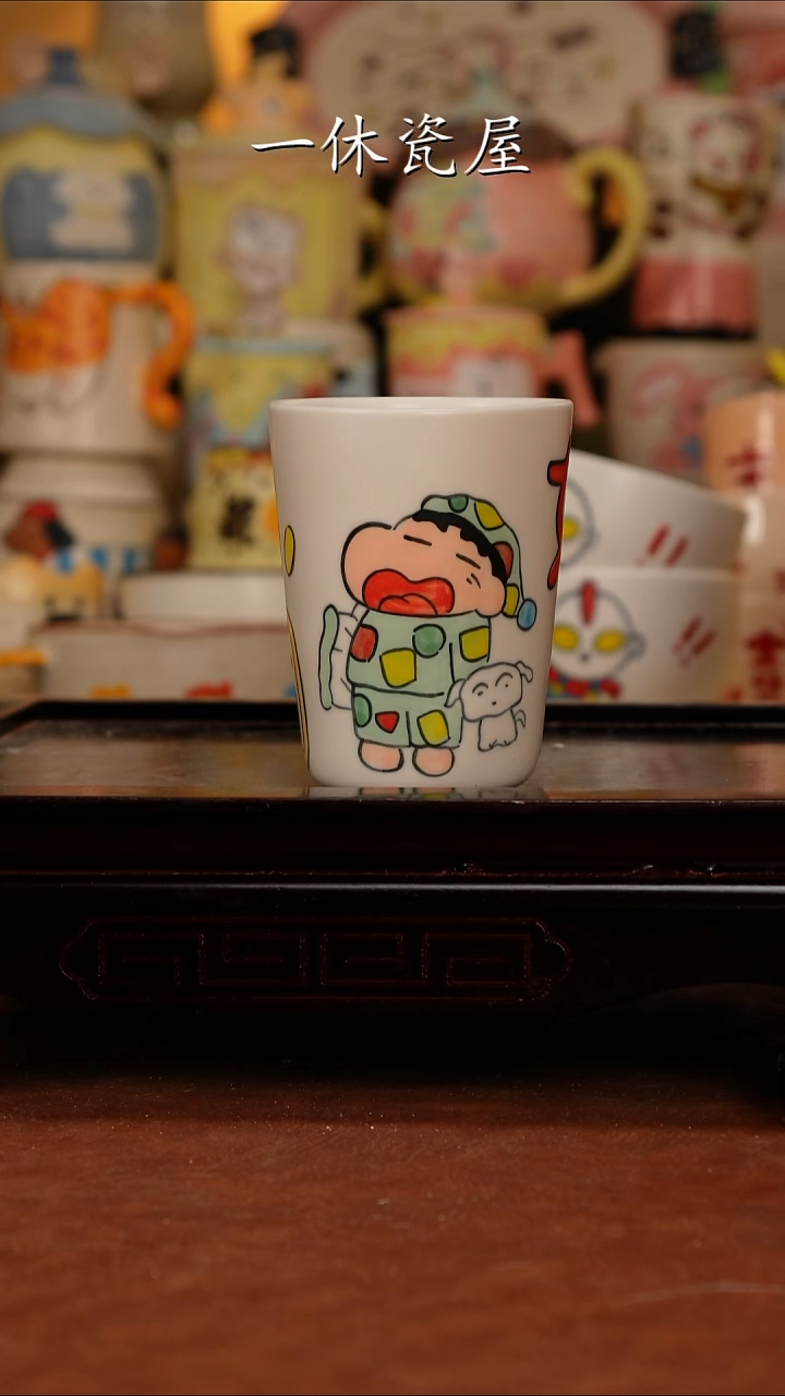 摆件陶景德镇一休瓷屋手作