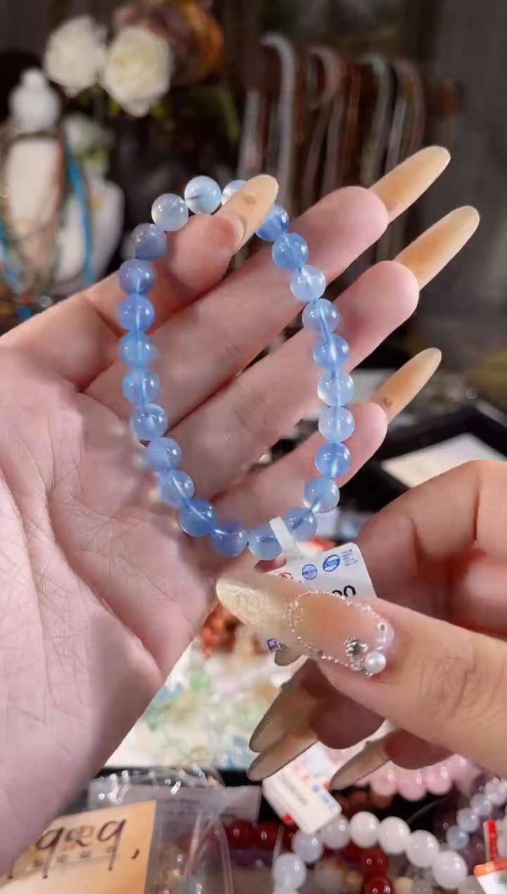 【闪购商品】海蓝宝石手链未镶嵌多样性发货其一