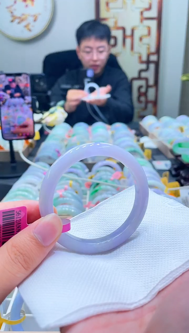 未镶嵌手镯翡翠017-56