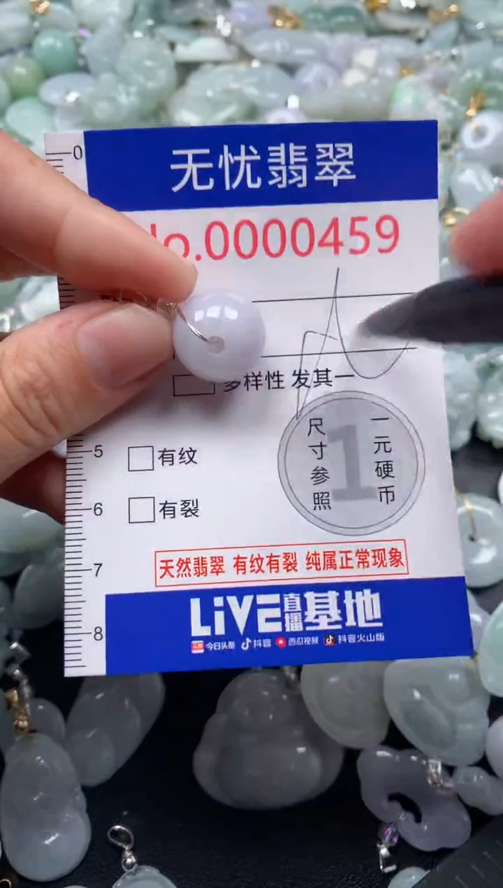 颈饰未镶嵌翡翠459
