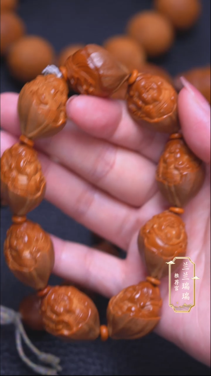 橄榄核手串/手链东*财神