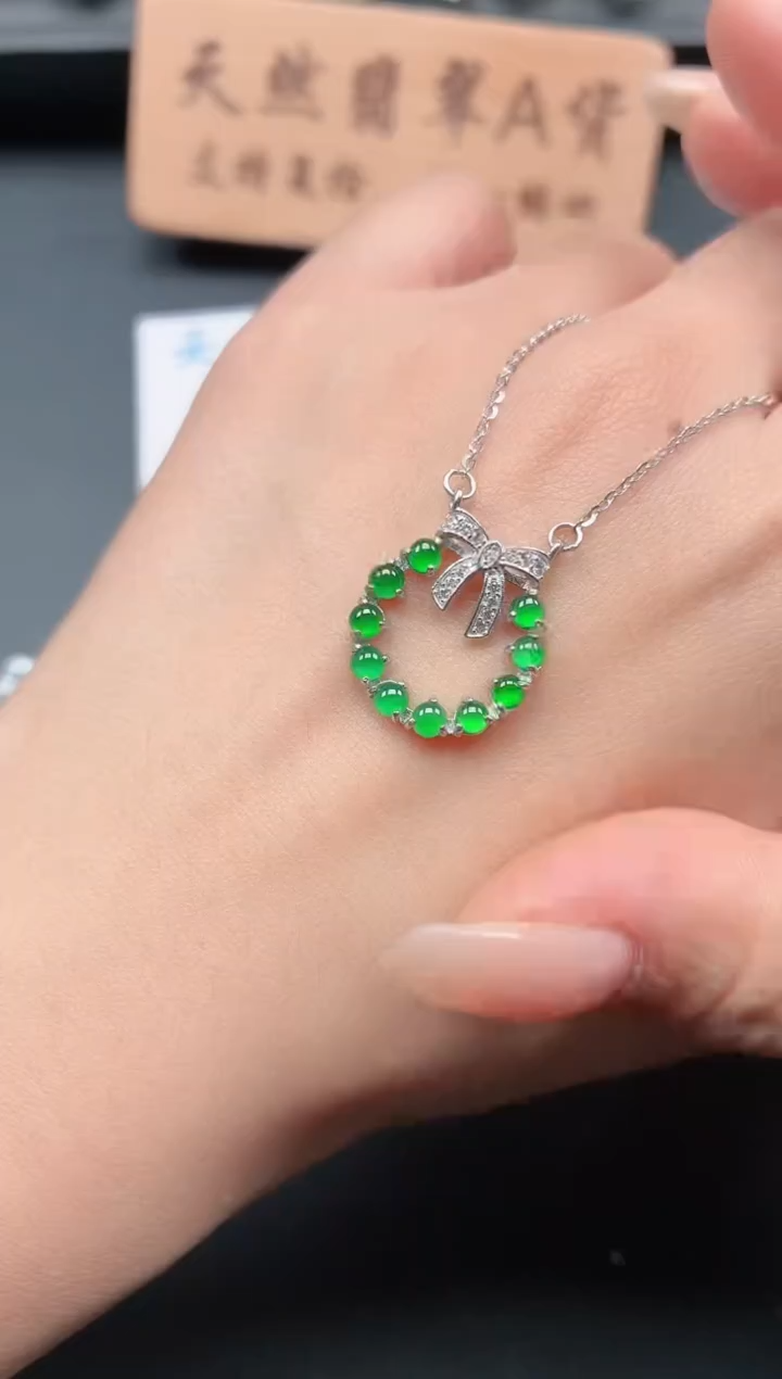 银S925镶嵌戒指翡翠1111