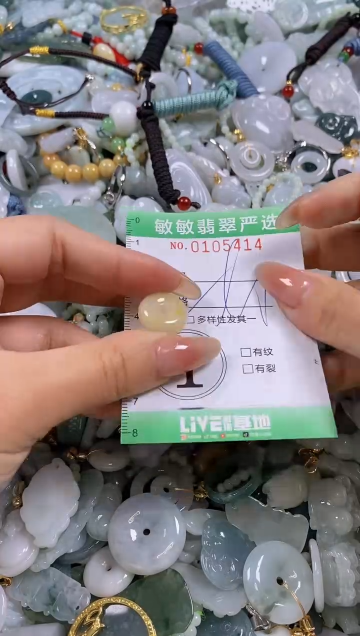 【闪购商品】翡翠颈饰未镶嵌闪购0105414多样性发其一