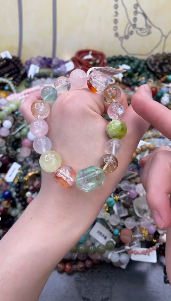 未镶嵌手链水晶410