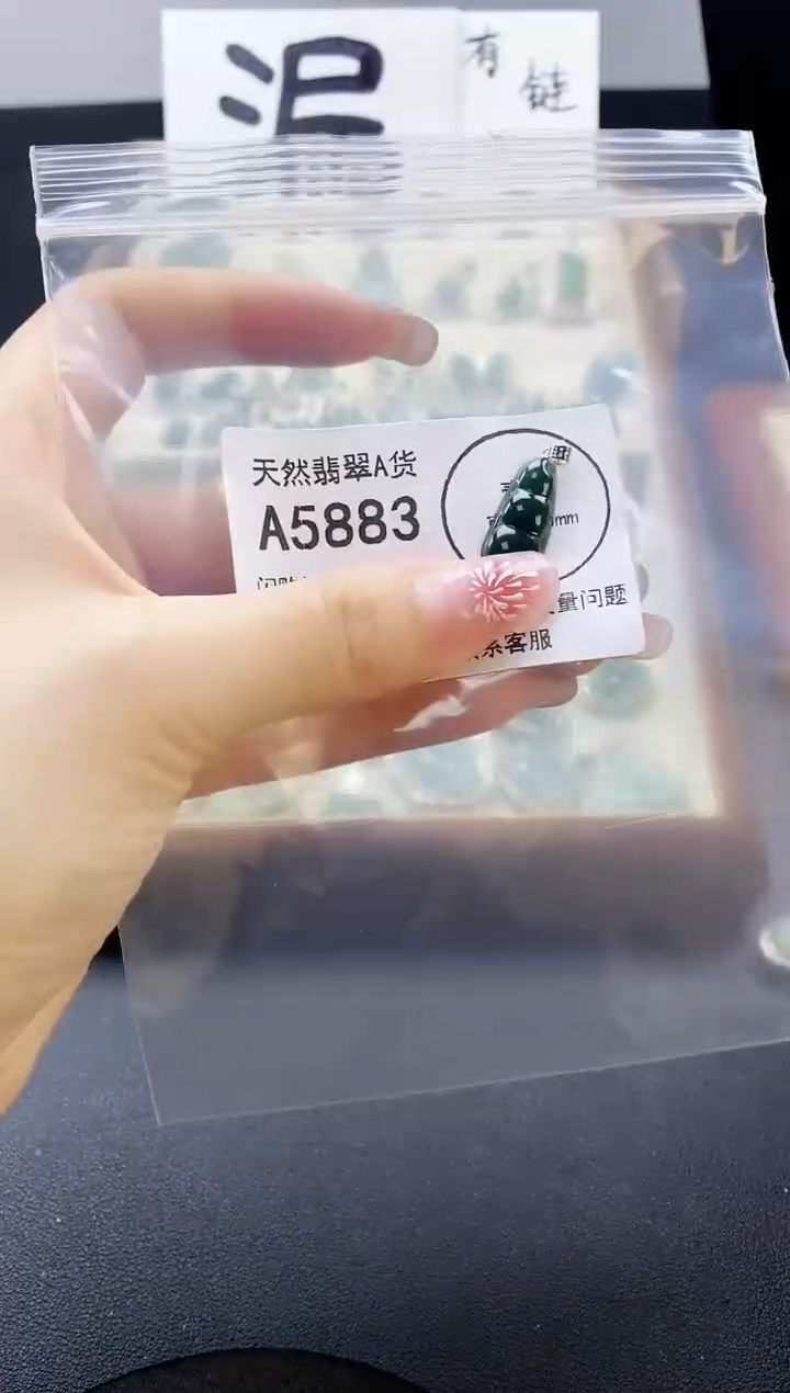 【闪购商品】翡翠吊坠(赠链)未镶嵌天然翡翠A货88888