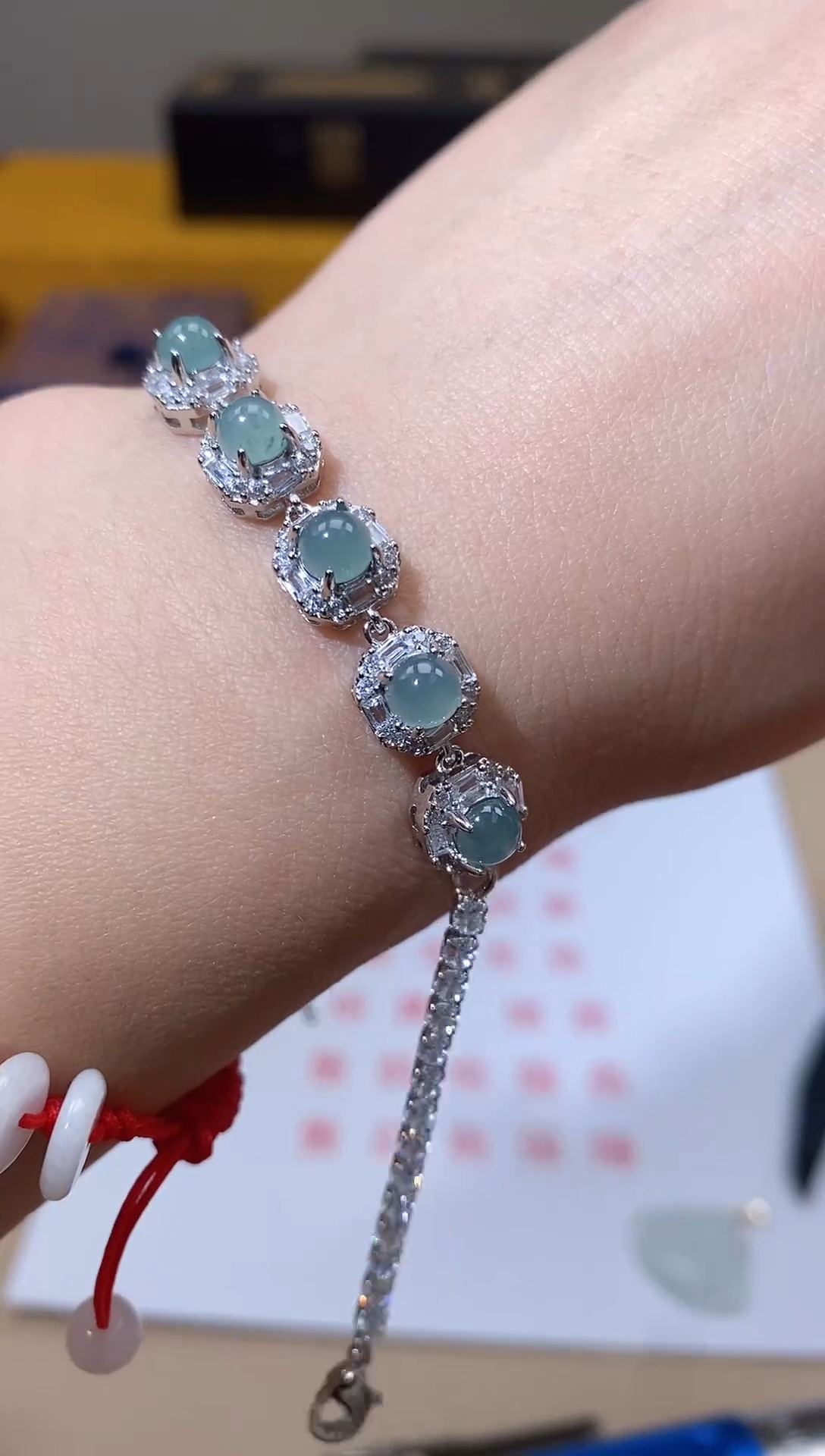 【闪购商品】翡翠颈饰未镶嵌天然A货翡翠手链（多样性发货）