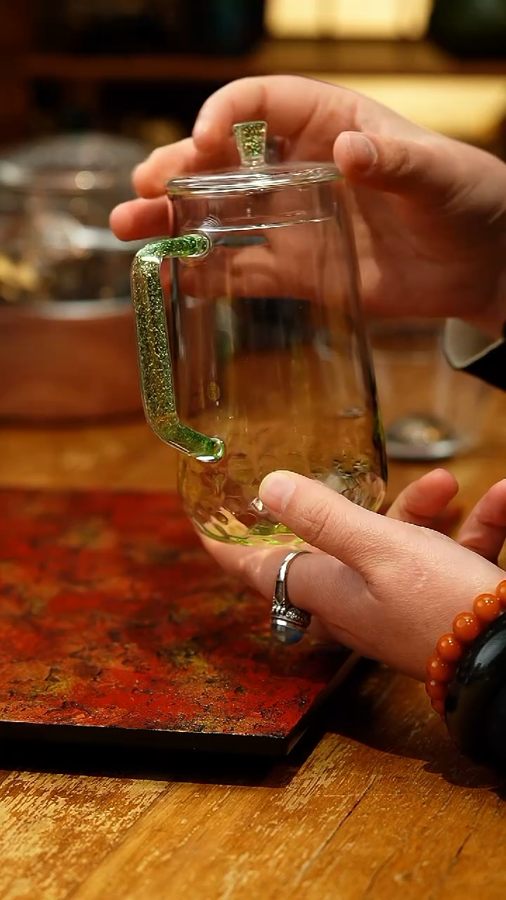 【闪购商品】禾器/青霓杯/绿金色