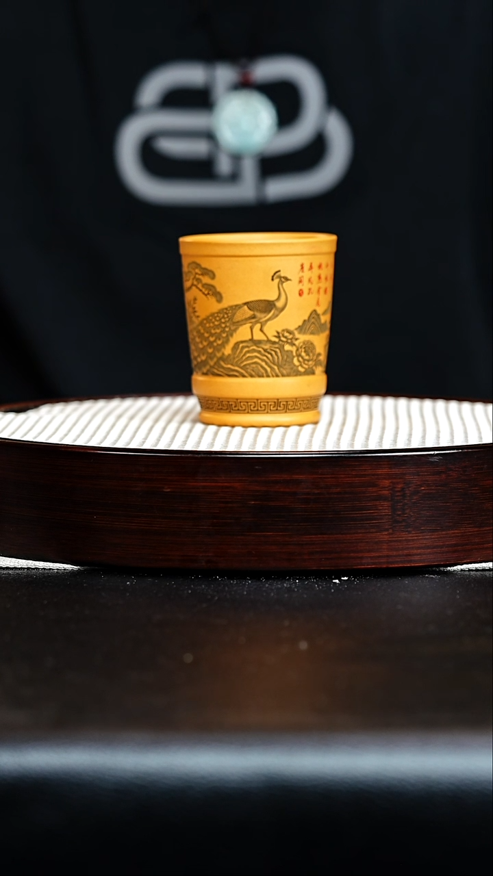 茶壶紫砂宜兴紫砂 孔雀 主人杯