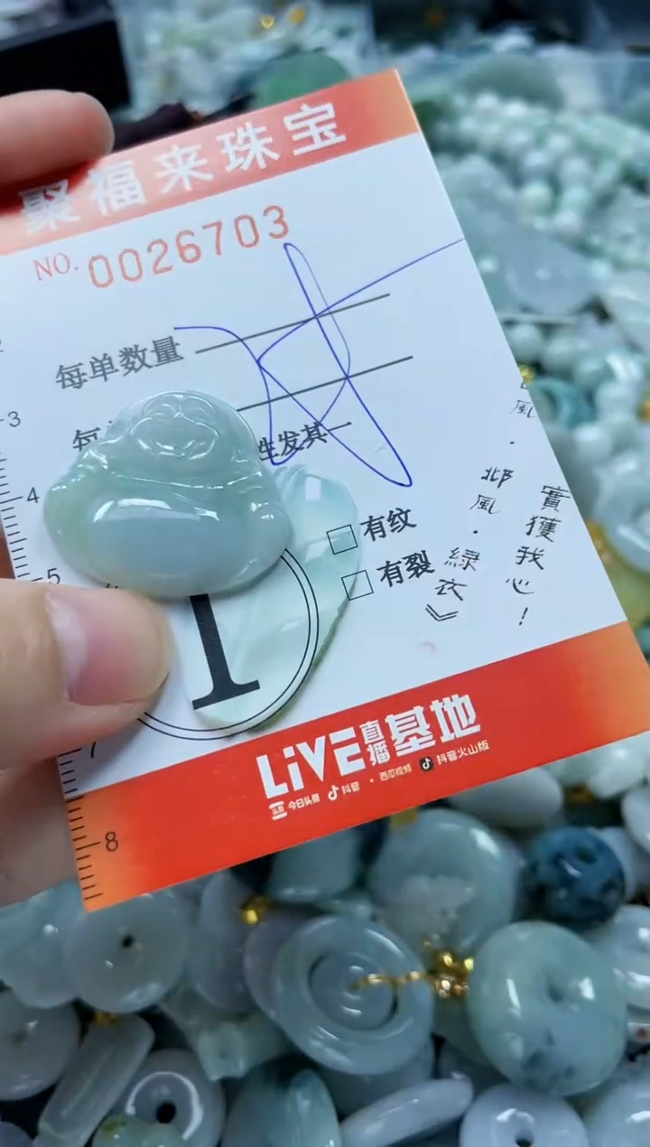 【闪购商品】翡翠颈饰未镶嵌闪购0026703