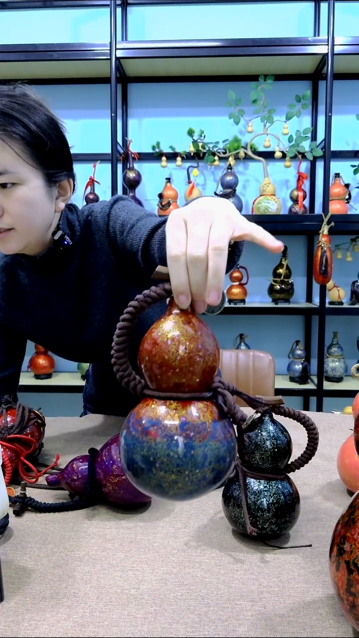 大漆工艺品天然酒壶