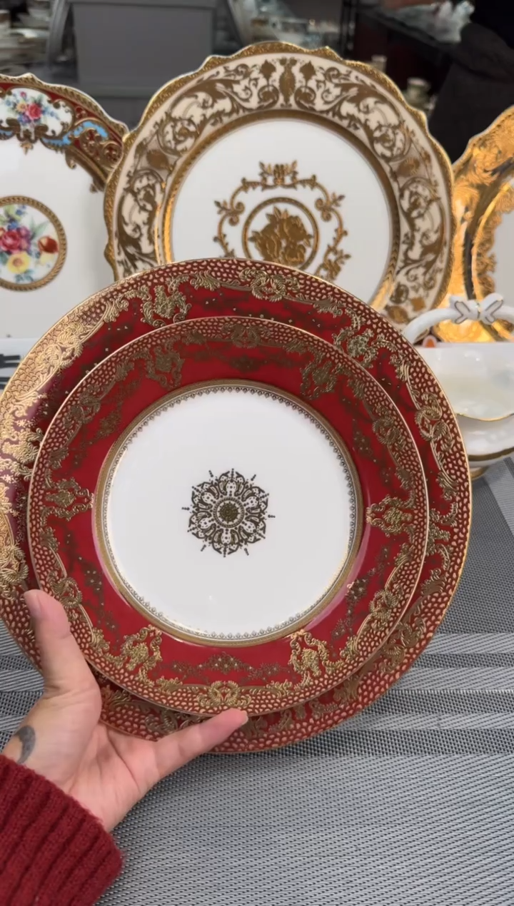 【闪购商品】瓷片10.5+8英寸大小盘福利款