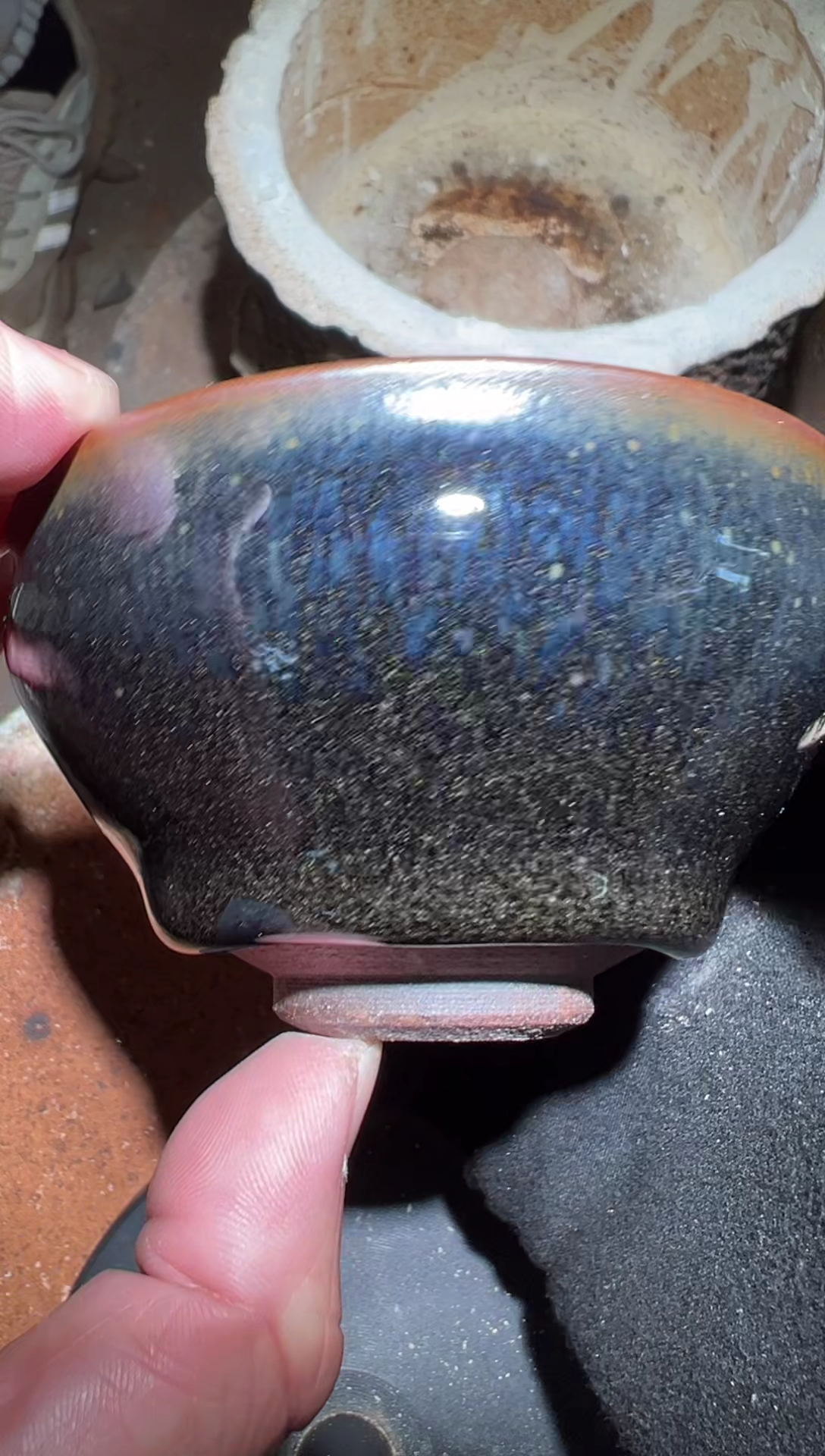 【闪购商品】茶盏见盏茶器长聚建盏6号