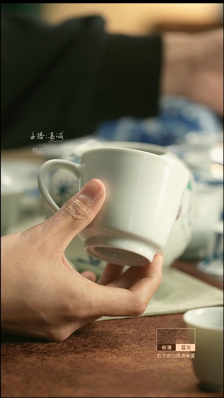 胖**」白胎咖啡杯     三余作器手工器皿