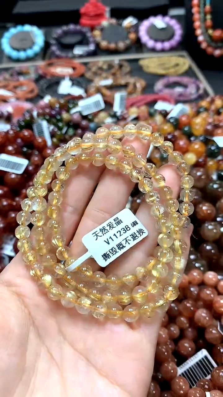 【闪购商品】水晶手串未镶嵌6*******