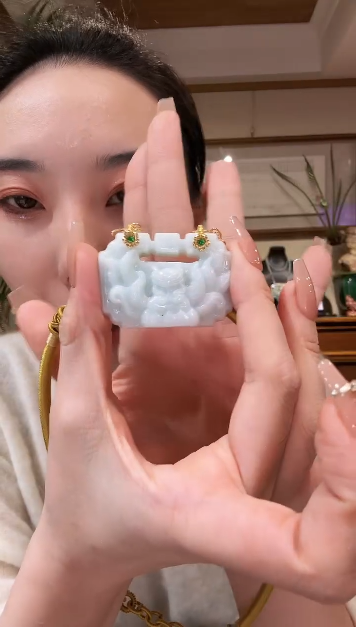 【闪购商品】翡翠颈饰未镶嵌国风