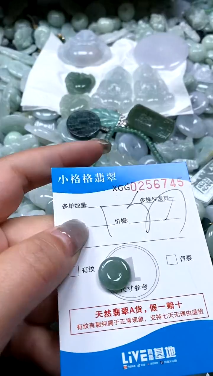 翡翠未镶嵌颈饰闪购商品0256745